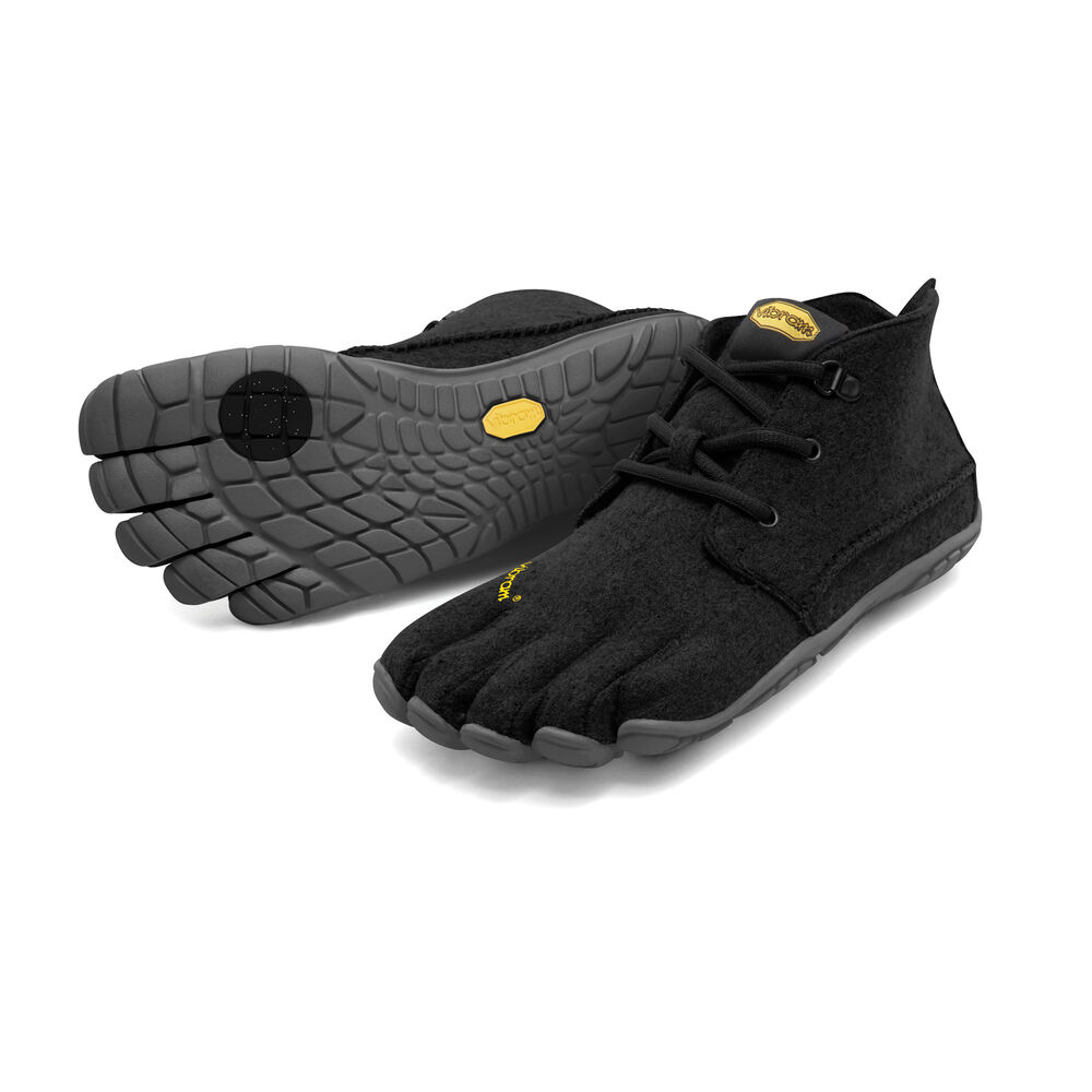 Vibram Fivefingers CVT-Wool Trailrunning Schuhe Damen Schwarz/Grau Sale 0269714-CM